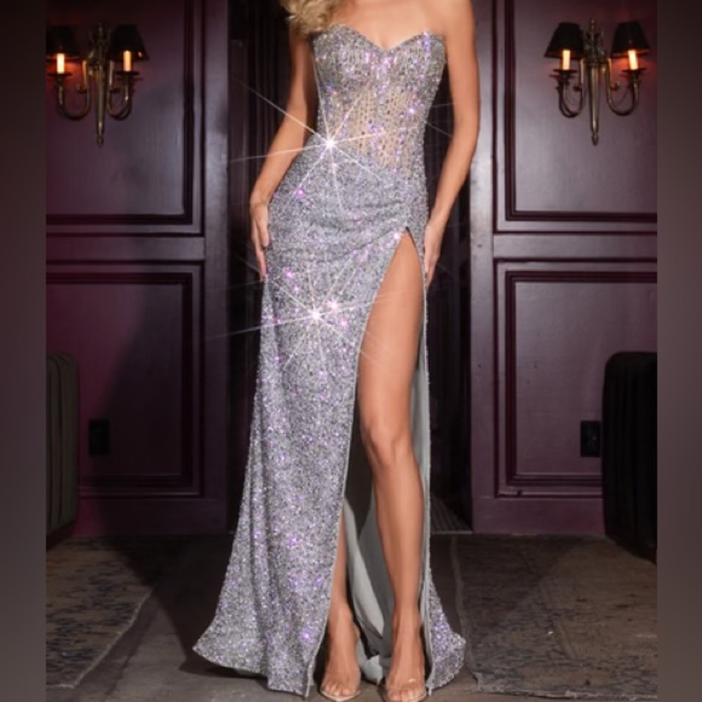 Portia Scarlet silver dress